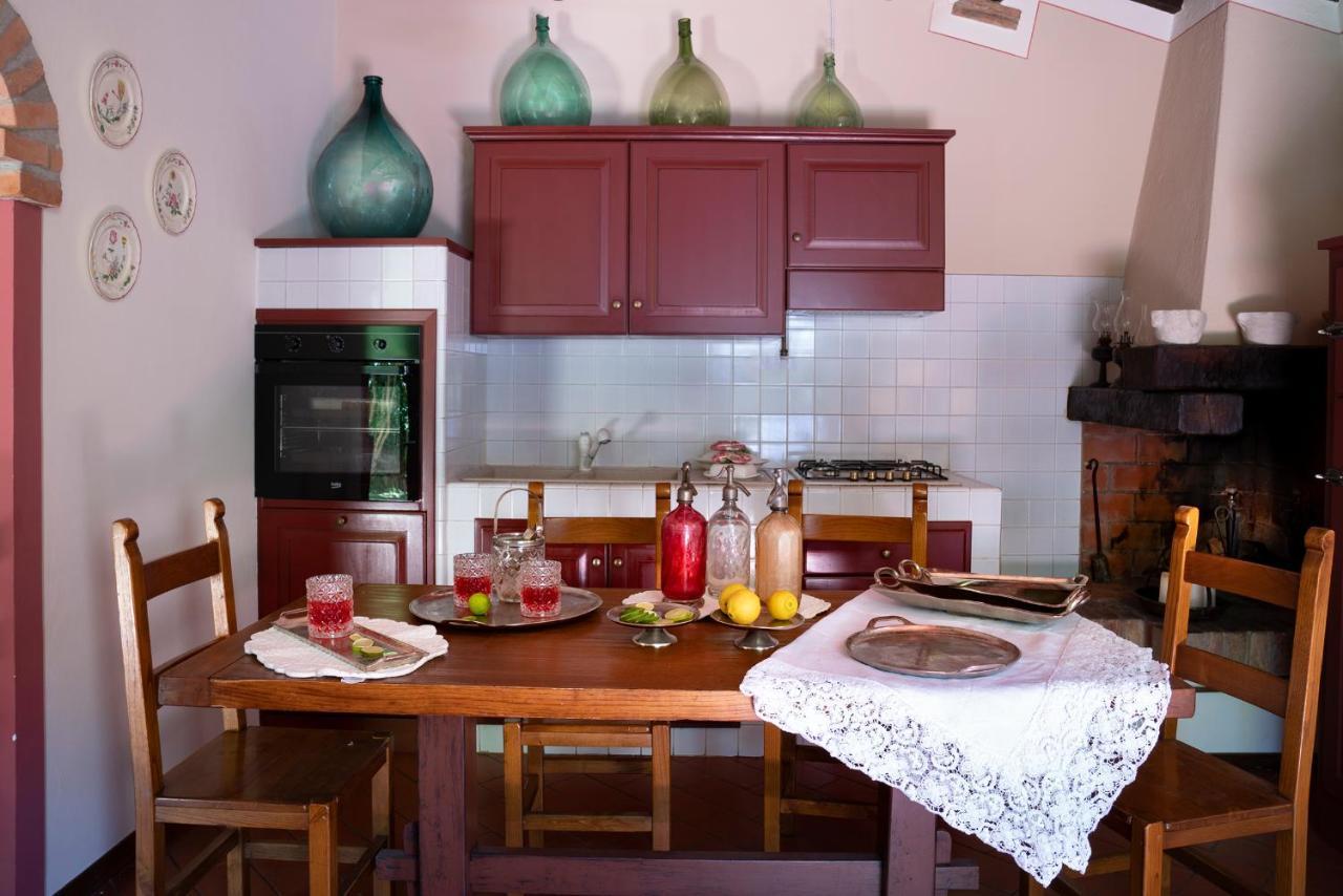 Borgo San Benedetto Pensionat Montaione Exteriör bild